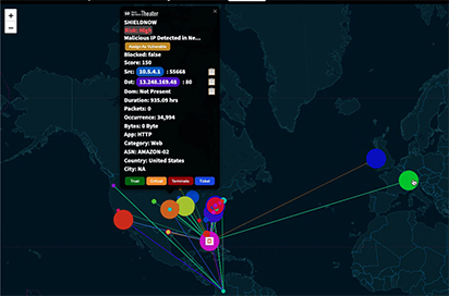 Emergency Cyber Response Screen